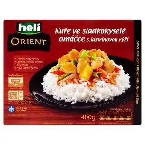 Heli orient kuře ve sladkokyselé omáčce s jasmínovou rýží 400g