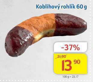 Kubík potraviny Koblihový rohlík 60 g nabídka