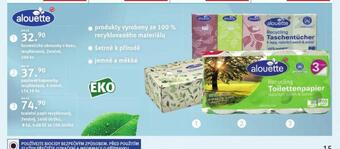 Rossmann Alouette toaletní papír nabídka