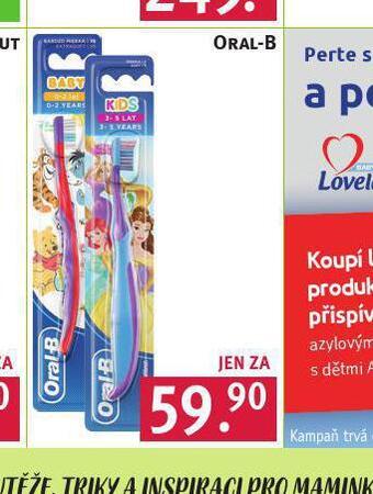 Rossmann Oral-b zubní kartáček nabídka
