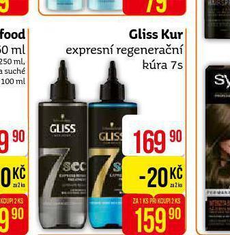 Teta Gliss kur expresní regenerační kúra nabídka