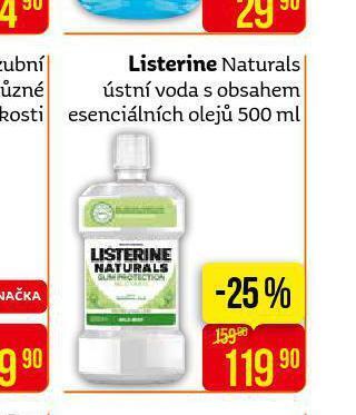 Teta Listerine ústní voda nabídka
