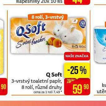 Teta Q soft toaletní papír nabídka