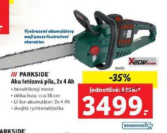 Lidl Aku řetězová pila nabídka
