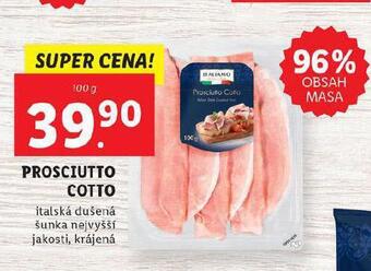 Lidl Prosciutto cotto nabídka