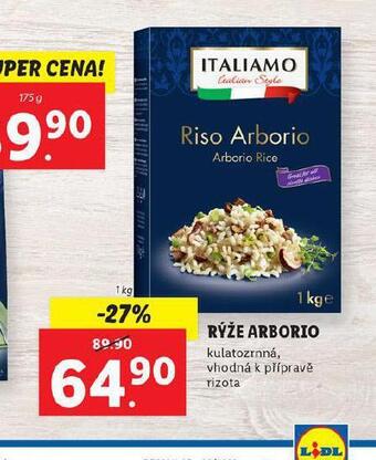Lidl Rýže arborio nabídka