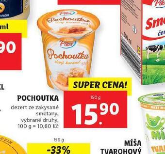 Lidl Pochoutka dezert ze zakysané smetany nabídka