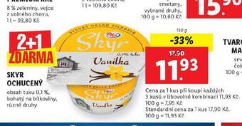 Lidl Skyr ochucený nabídka
