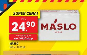 Lidl Máslo nabídka