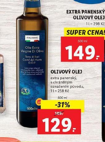 Lidl Olivový olej nabídka