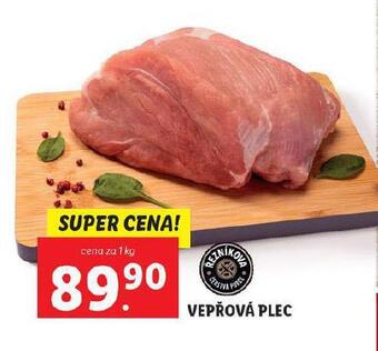 Lidl Vepřová plec nabídka
