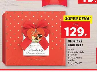Lidl Belgické pralinky nabídka