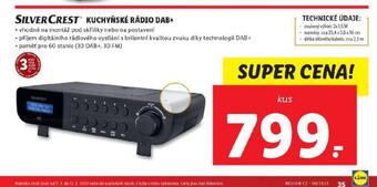 Kuchyňské rádio dab+
