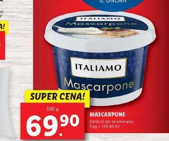 Lidl Mascarpone nabídka