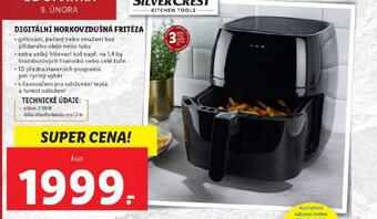 Lidl Digitální horkovzdušná fritéza nabídka