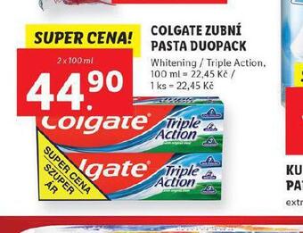 Lidl Colgate zubní pasta duopack nabídka