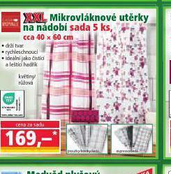 Norma Mikrovláknové utěrky nabídka
