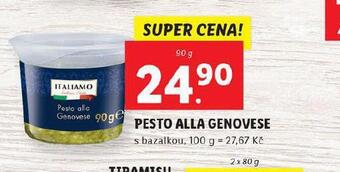 Lidl Pesto alla genovese nabídka