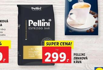 Lidl Pellini zrnková káva nabídka