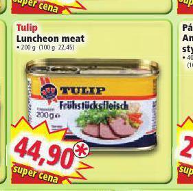 Norma Luncheon meat nabídka