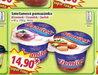 Norma Smetanová pomazánka nabídka