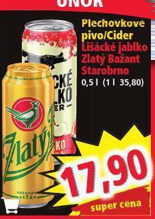Norma Lišácké jablko cider nabídka