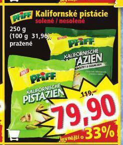 Norma Kalifornské pistácie nabídka