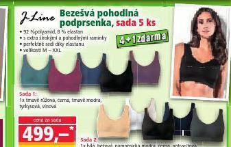 Norma Bezešvá podprsenka nabídka