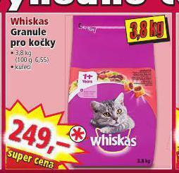 Norma Whiskas granule pro kočky nabídka