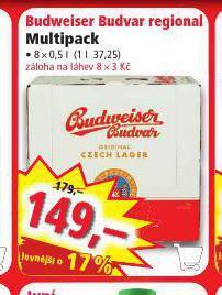Norma Pivo budweiser budvar nabídka
