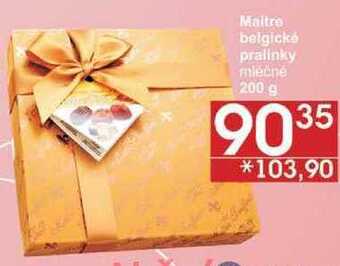 Jip Maitre belgické pralinky mléčné, 200 g nabídka