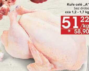 Jip Kuře celé ,,a" bez drobů, 1 kg nabídka