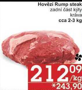 Jip Hovězí rump steak zadní část kýty kráva, 1 kg nabídka