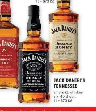 Lidl Jack daniel´s tennessee nabídka