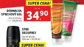 Lidl Dermacol sprchový gel nabídka