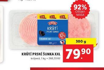 Lidl Krůtí prsní šunka xxl nabídka