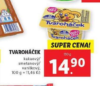 Lidl Tvaroháček nabídka