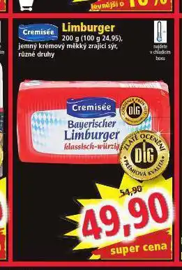 Norma Limburger sýr nabídka