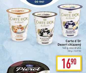 Billa Carte d'or dezert chlazený 140 g nabídka