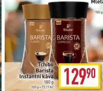 Billa Tchibo barista instantní káva 180 g nabídka