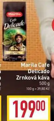 Billa Marila cafe delicado zrnková káva 500 g nabídka