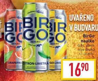 Billa Birgo nealko 0,5l nabídka