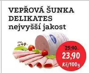 RABBIT řeznictví Vepřová šunka delikates 100 g nabídka