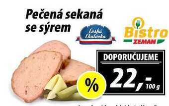 ZEMAN Pečená sekaná se sýrem, 100 g nabídka