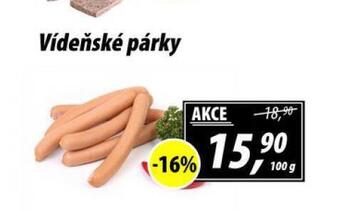 ZEMAN Vídeňské párky nabídka