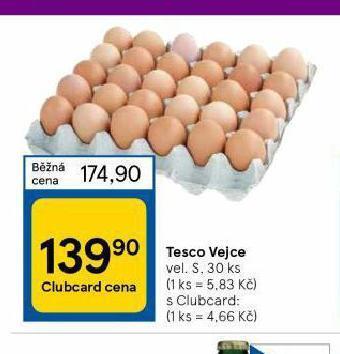 Tesco Tesco vejce s 30 ks nabídka