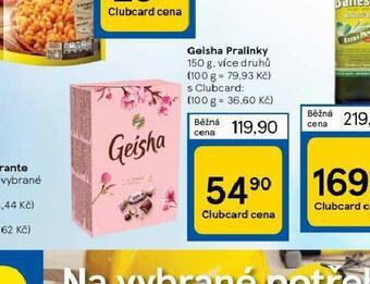 Tesco Geisha pralinky nabídka