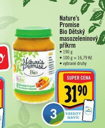 Albert Bio dětský masozeleninový příkrm nabídka