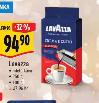 Albert Lavazza mletá káva nabídka