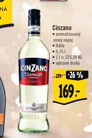 Albert Cinzano nabídka